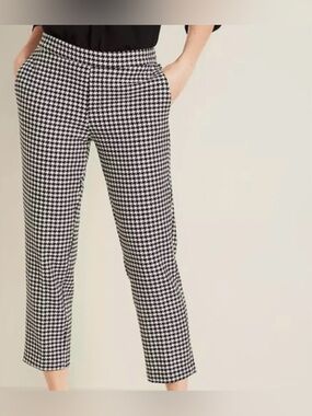 Old Navy Houndstooth Pull on Pants